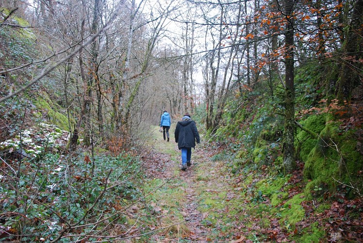 Prom BX 07 personnages sentier dec 19 V. Martin