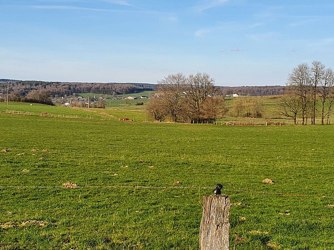 Prom Paul Verlaine Paliseul vue sur Framont A. Villeval