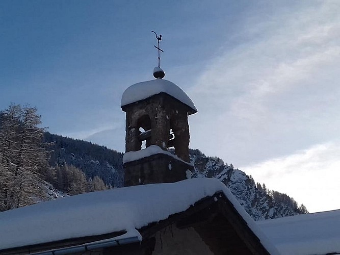 Notre dame des Vernettes depuis la Chenarie (pédestre)