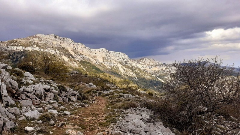 Cime de Baudon depuis la Cime de Gariglian