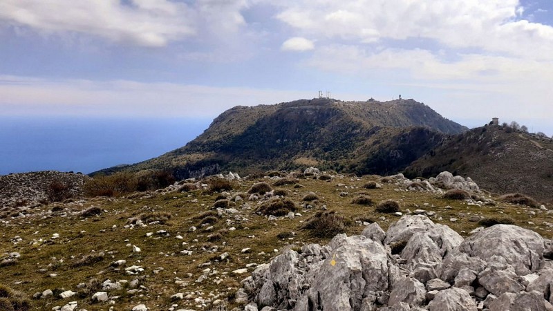 Mont Agel depuis la Cime de Gariglian