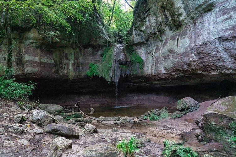 Randonnée : cascade de Gourbachin