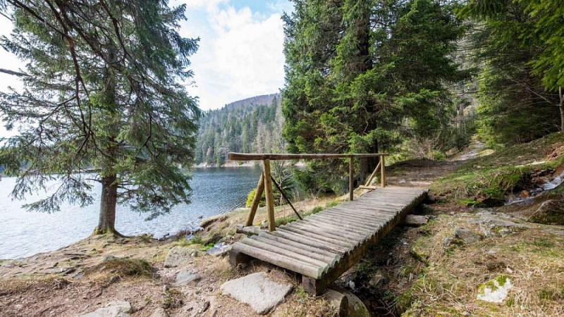 La boucle, du Lac Vert au Lac des Truites