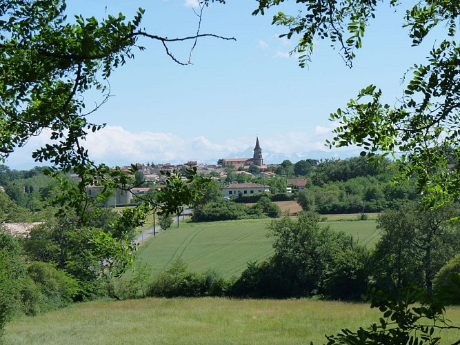 Vue de Rieumes
