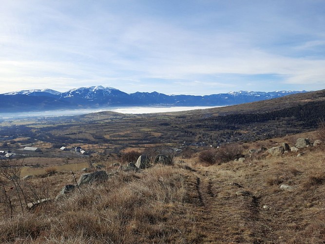 Vue sur la Cerdagne