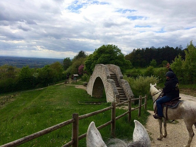 Balade - Vallon des Faulx et la passerelle des vendangeurs
