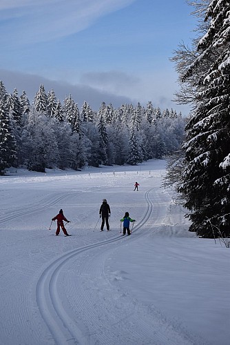 Piste de ski de fond du Plateau de Retord