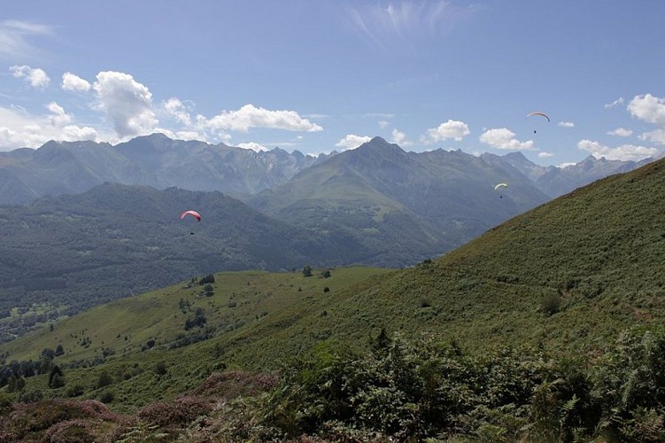 Panorama depuis le col de Couret