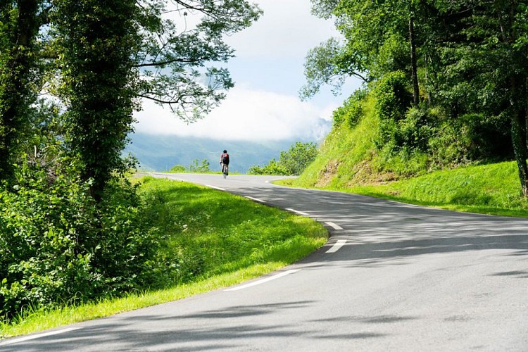 Col du Soulor, par le col des Spandelles