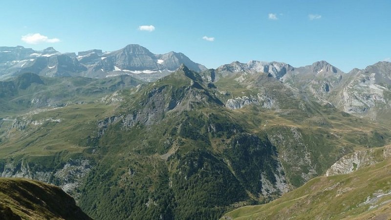 Panorama depuis le col