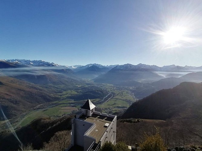Panorama depuis le sommet du pic du Pibeste