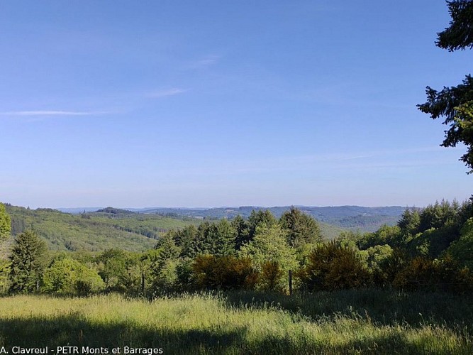 Vue depuis les côtes