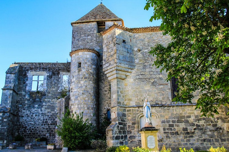 Bazens_Chateau-Eglise