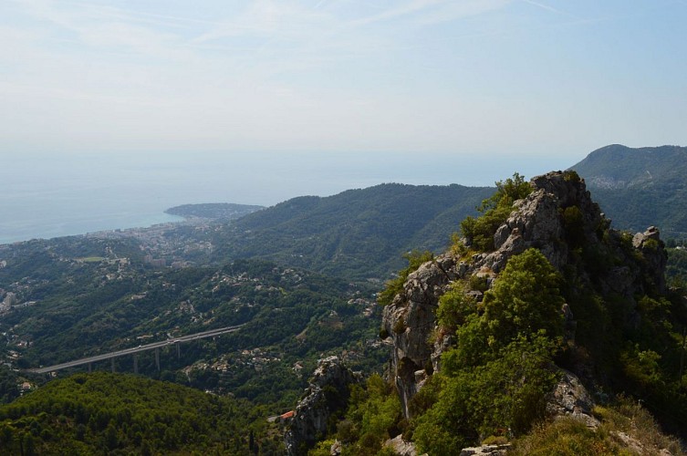 Cap Martin depuis le Belvédère du Fort