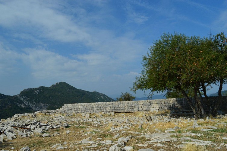 Cime Baudon depuis la Pointe Siricocca