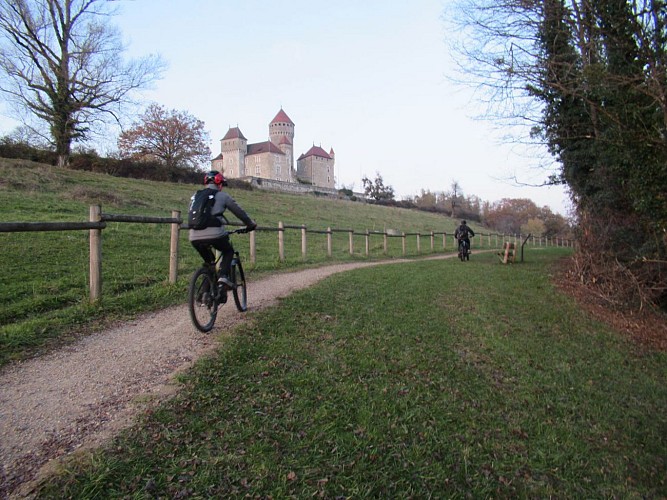 Chemin sous le chateau