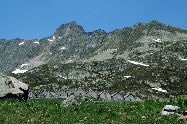 Loriaz-Alm über Le Couteray
