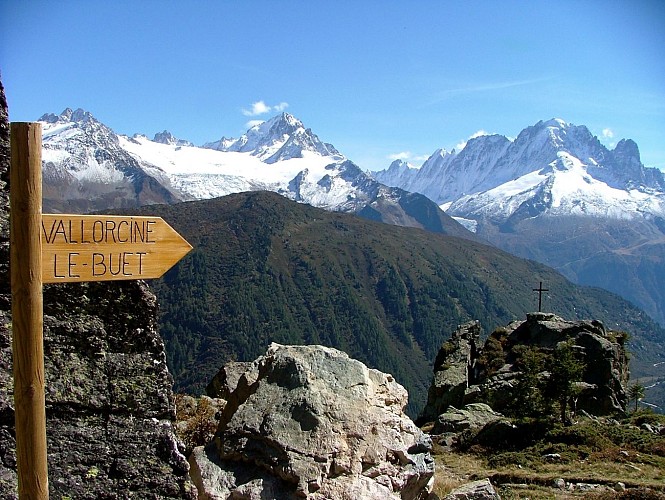 Loriaz-Alm über Le Couteray