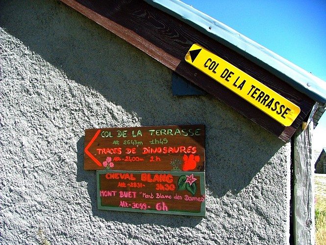 Loriaz-Alm über Le Couteray