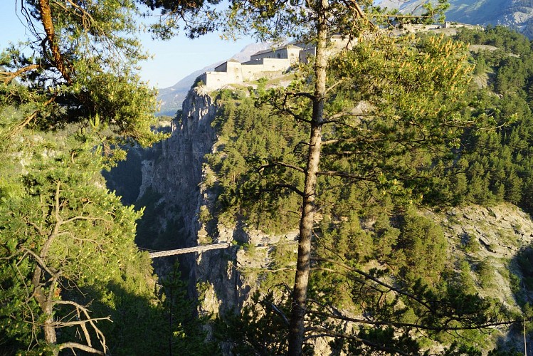 Le pont du diable aux forts de l'esseillon