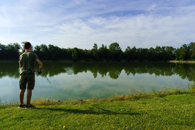 Etang de Grand Leez pêcheur Denis Closon (8)