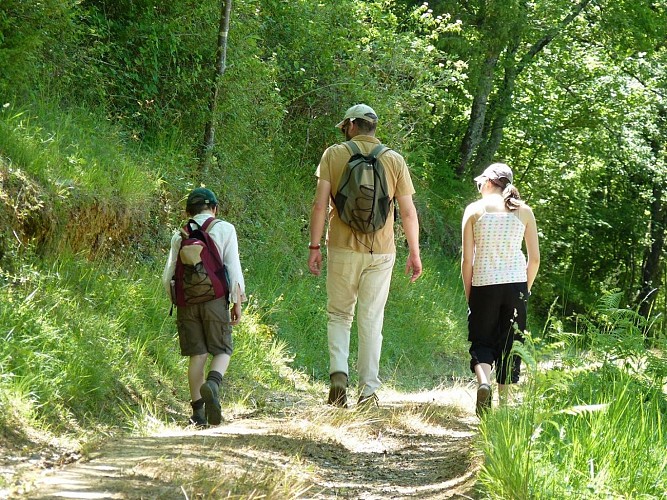 randonnée famille Nord Béarn Madiran - Copie