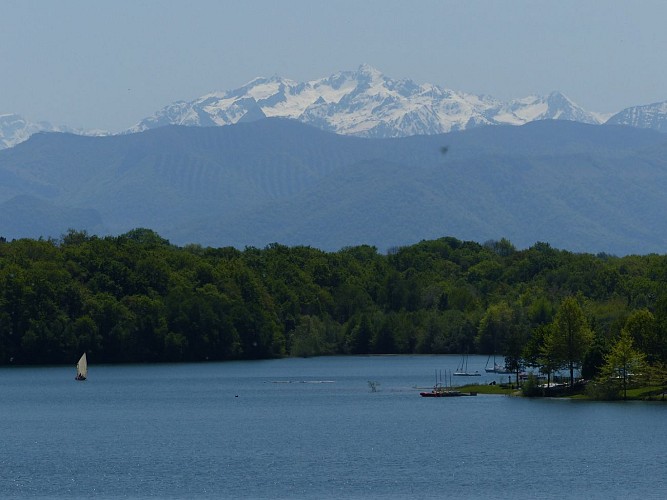 Des vallées vers adour urost randonnée vtt lac du Gabas