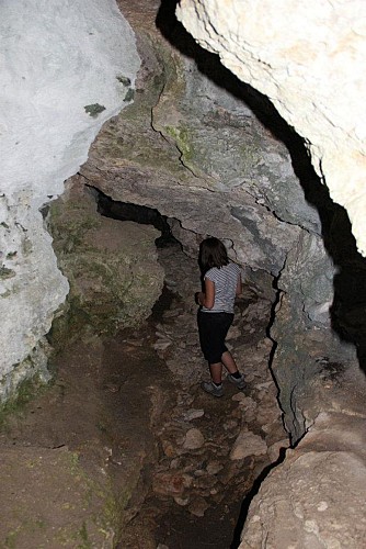 Grotte de la Cabatane, ridge and viewpoint