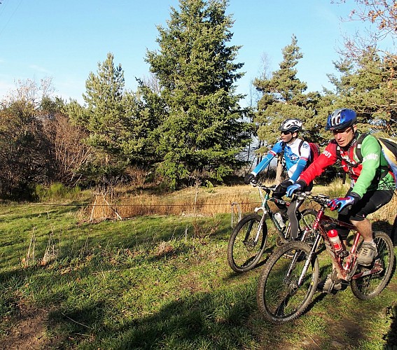 Les 7 vallées - Itinéraire de VTT