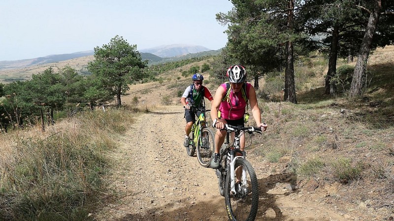 Les 7 vallées - Itinéraire de VTT