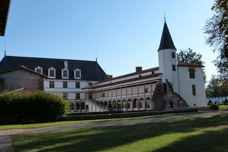 Chemin de Saint Jacques de Compostelle en Loire Forez - Etape de Bussy Albieux à Montverdun