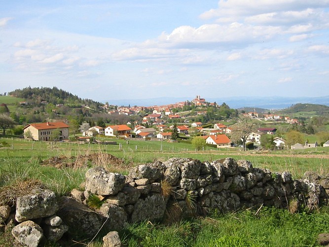 Vue sur St-Bonnet-le-Château