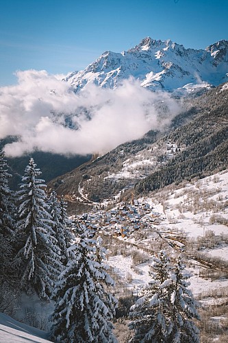 Sentier raquettes : Montfrais et ses points de vue_Vaujany