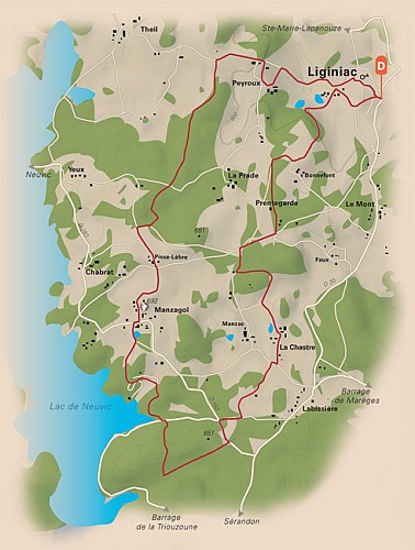 De la gare à Manzagol