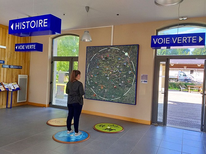 La Voie Verte des Hauts de Tardoire - Gare de Châlus