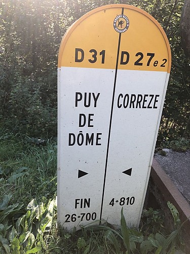 Lémovices ou Arvernes ? (variante 1 de 6 km)