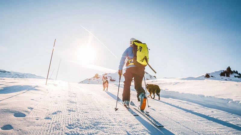 Itinéraire de ski de randonnée balisé - MILLET SKI TOURING
