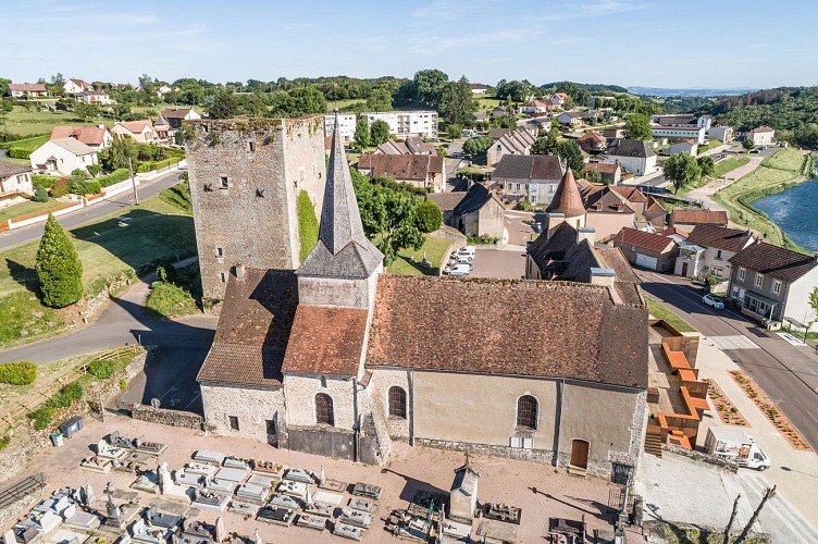 Vue sur le village