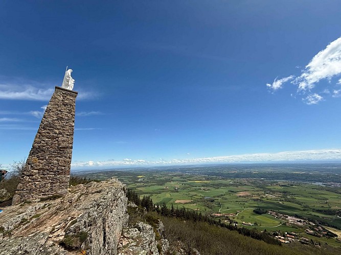 Mont Monnet and Rigotte de Condrieu - Pilat Rhodanien - Longes_Longes