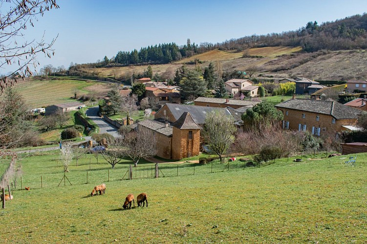Les Pierres Dorées - Beaujolais - Jarnioux - Porte des Pierres Dorées_Porte des Pierres Dorées