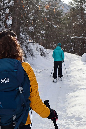Lungo il canale Villard-Saint-Pancrace - itinerario pedonale_Villar-Saint-Pancrace