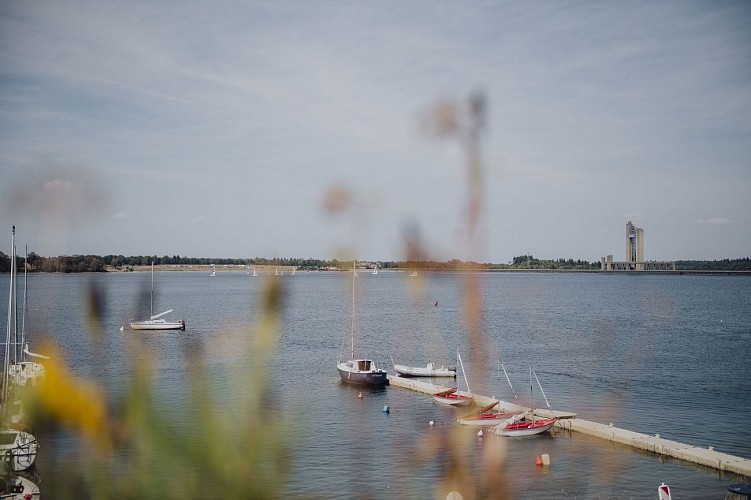 Lakes of Eau d'Heure in Froidchapelle