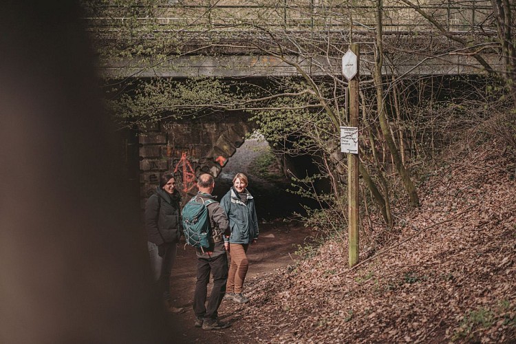 Hikers in Ham-sur-Heure/Nalinnes