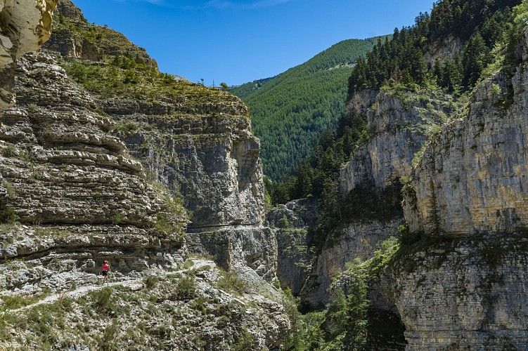 Gorges de St Pierre Beauvezer haut Verdon