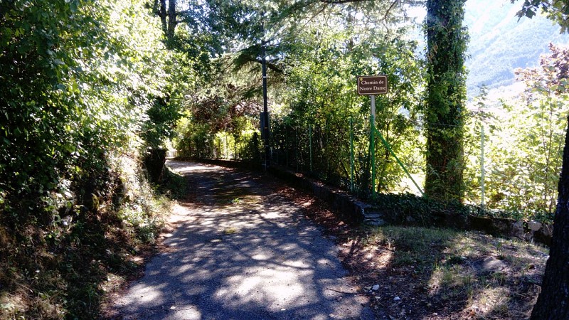 Sentier du Fugeret à Méailles