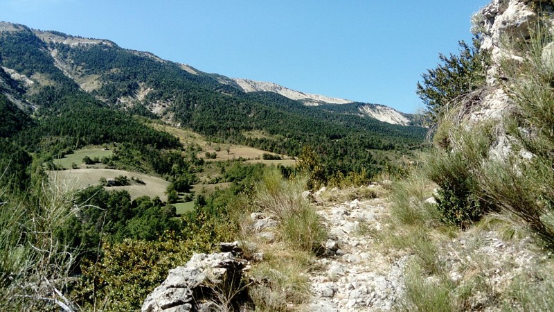 Sentier du Fugeret à Méailles