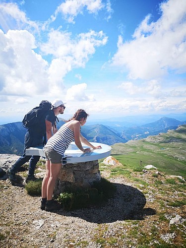 Sommet du Chiran par les Chauvets