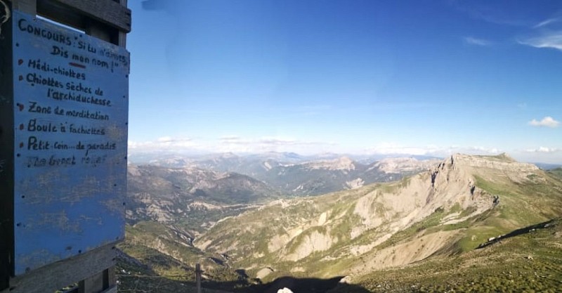 Sommet du Chiran par les Chauvets