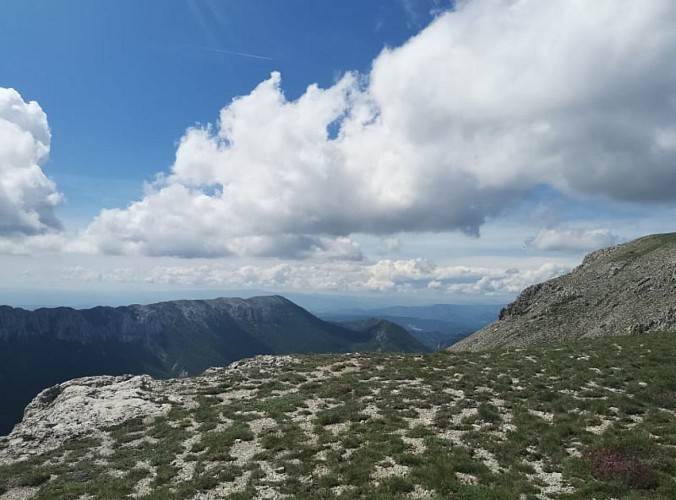 Sommet du Chiran par les Chauvets