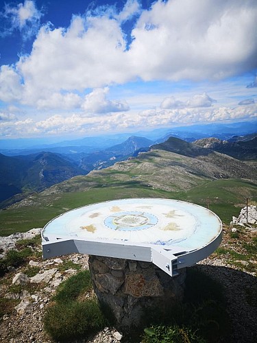 Sommet du Chiran par les Chauvets